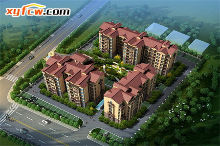 城东滨江国际御园3室2厅2卫毛坯房送平台